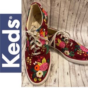 Keds Multicolor Floral Canvas Shoes